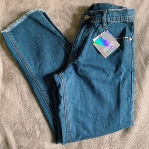 BRAND NEW misguided mom jeans